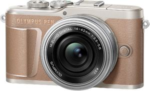 Olympus E-PL10 Pancake Zoom Kit brn/slv