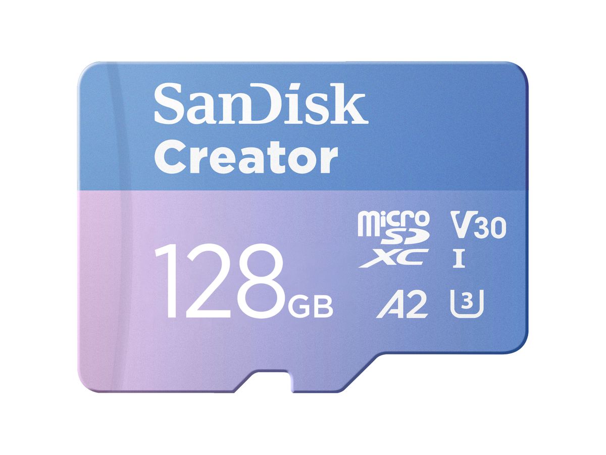 SanDisk Creator 190MB/s microSDXC 128GB