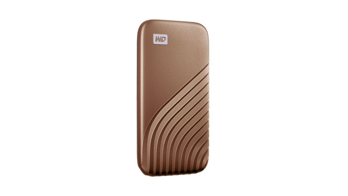 WD My Passport SSD 1TB gold