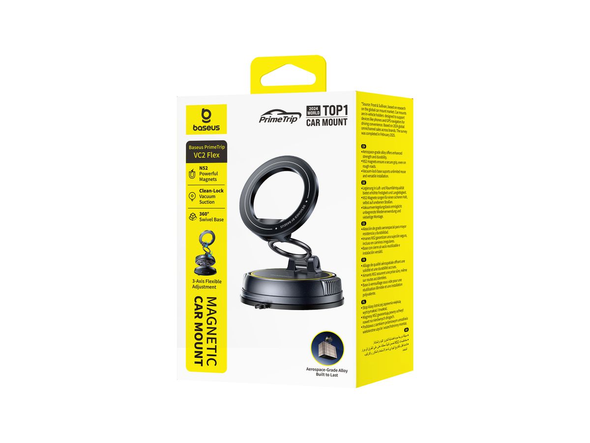 Baseus VC2 Flex Magnetic Car Mount Bl.