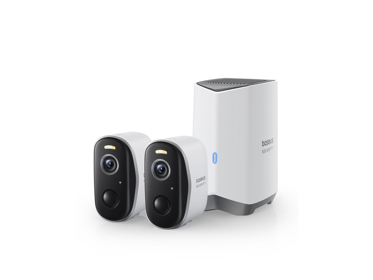 Baseus N1+ Outdoor Camera 2K 2Cam Kit