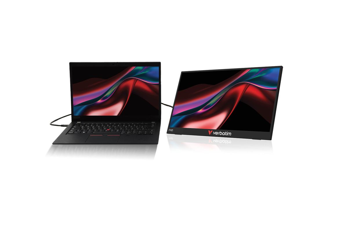 Verbatim Portable Monitor 15.6" Light