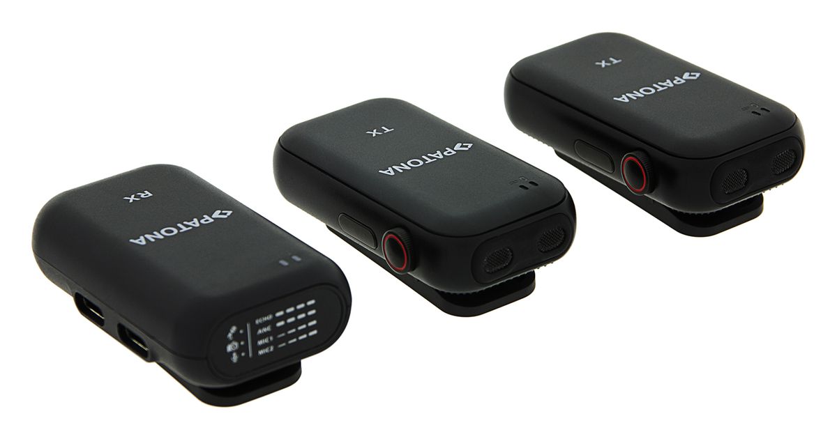 Patona Wireless Lavalier Mikrofon Set