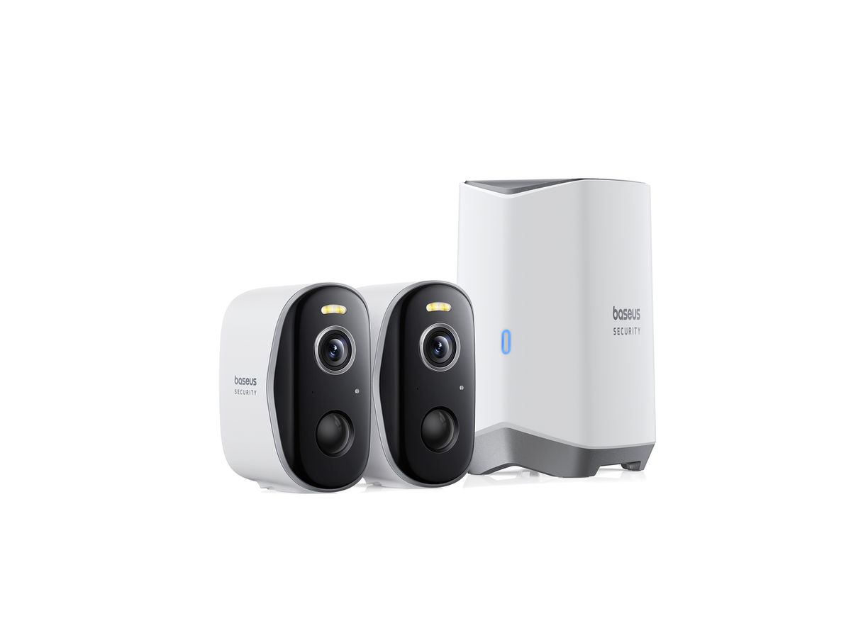 Baseus N1+ Outdoor Camera 2K 2Cam Kit