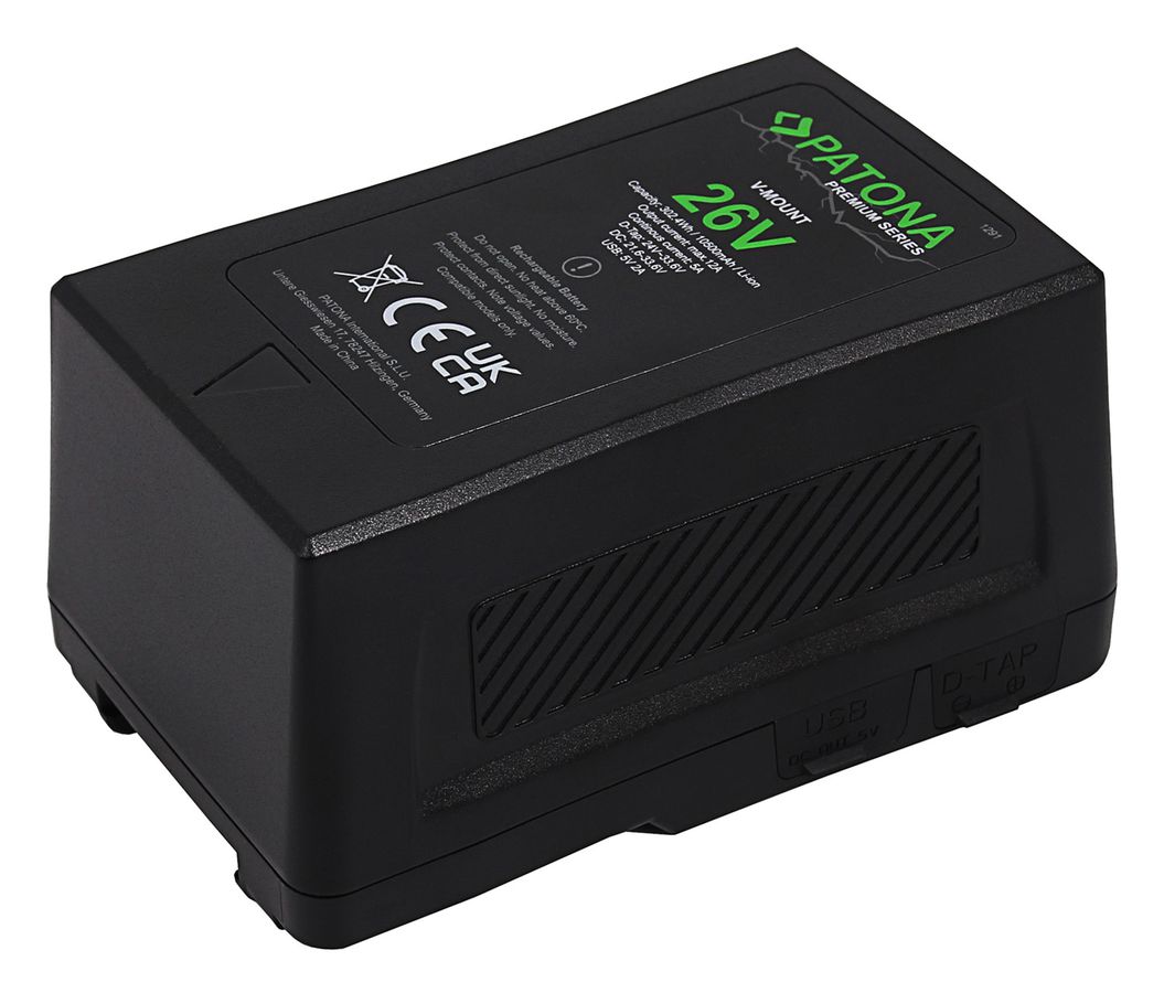 Patona Premium Akku V-Mount 26V 302Wh