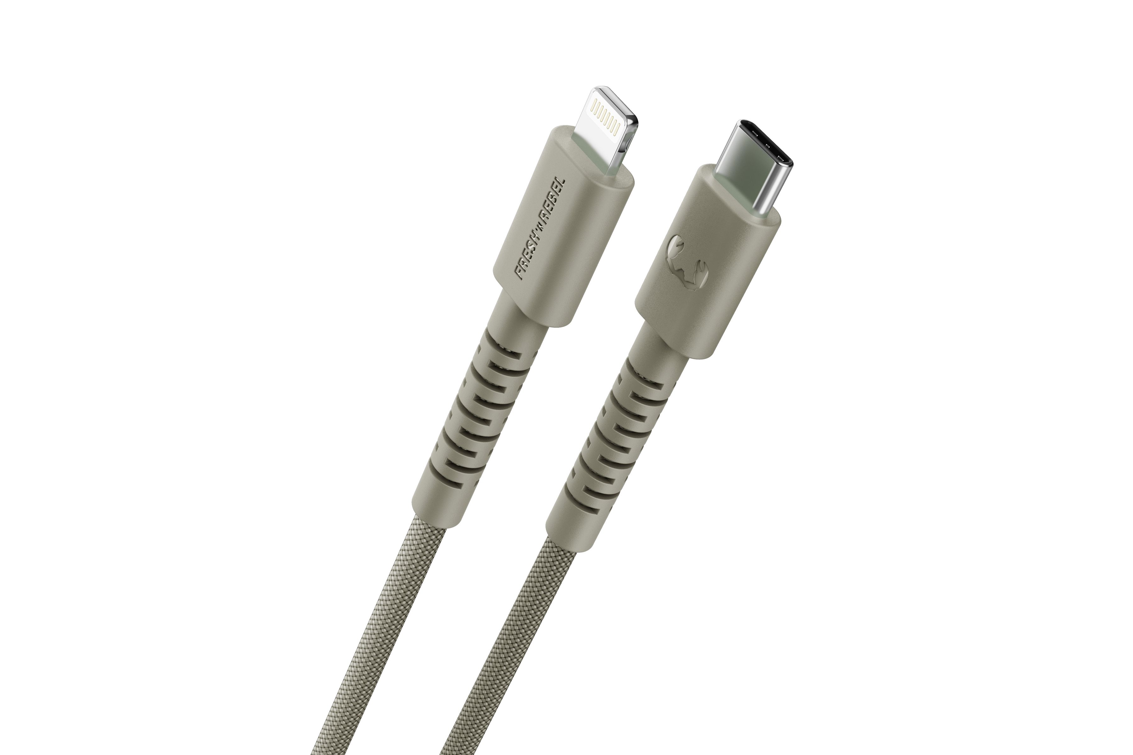 Fresh 'n Rebel USB-C to Lightning Green