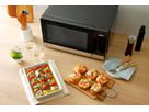 Panasonic Mikrowelle CD38 Kombi schwarz