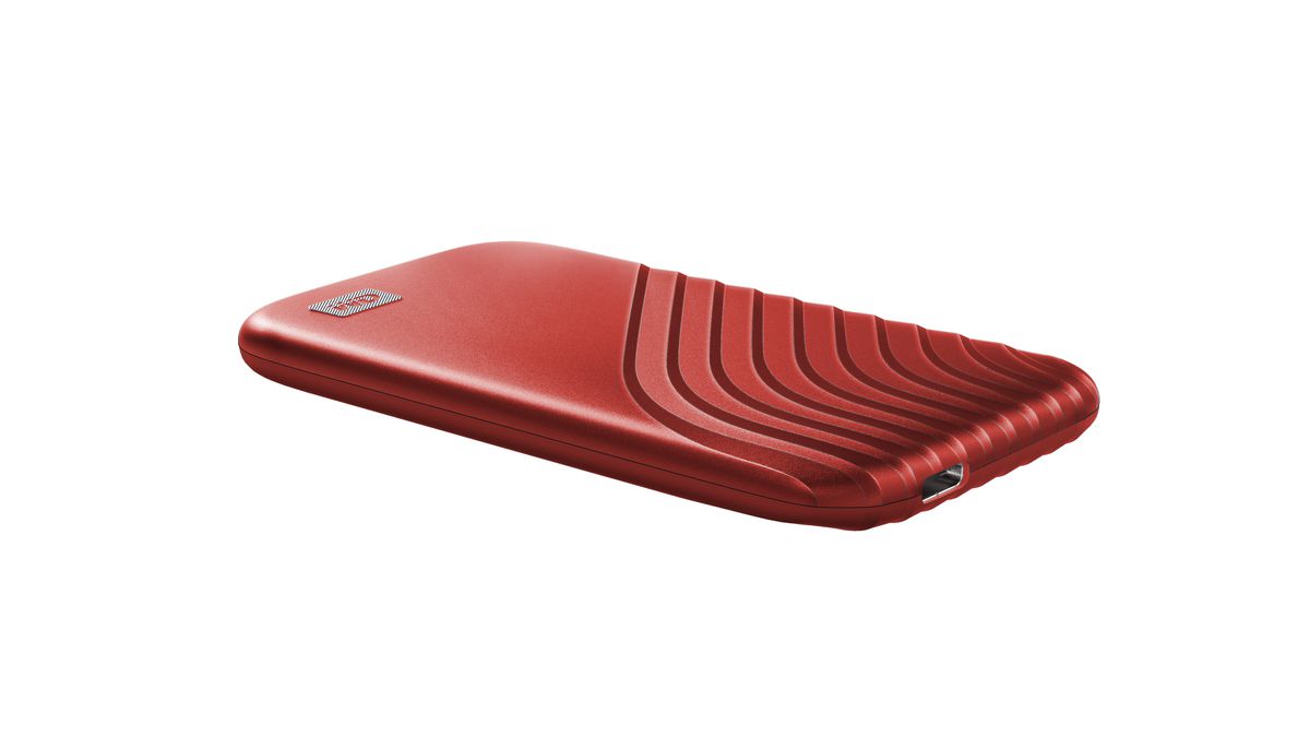 WD My Passport SSD 2TB red