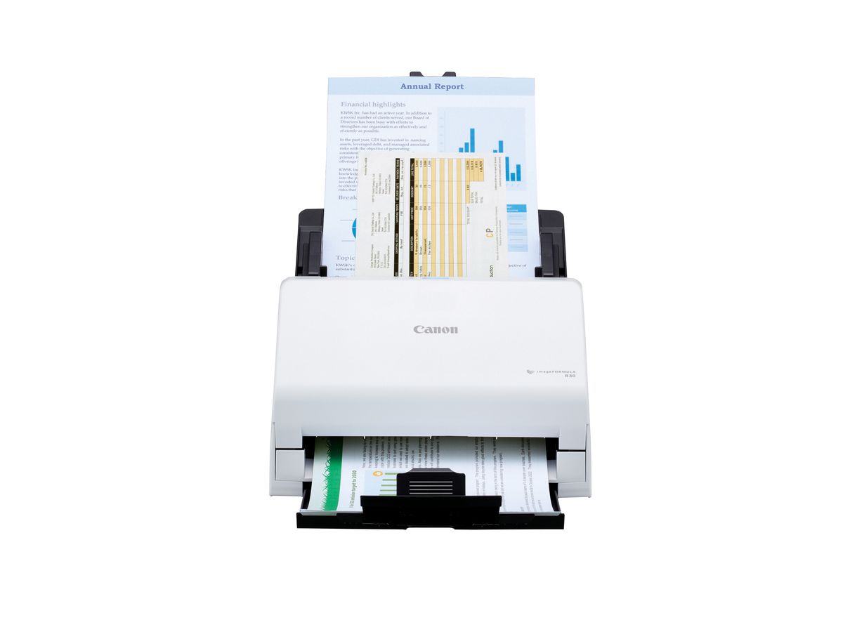 Canon ImageFORMULA R30 Document Scanner