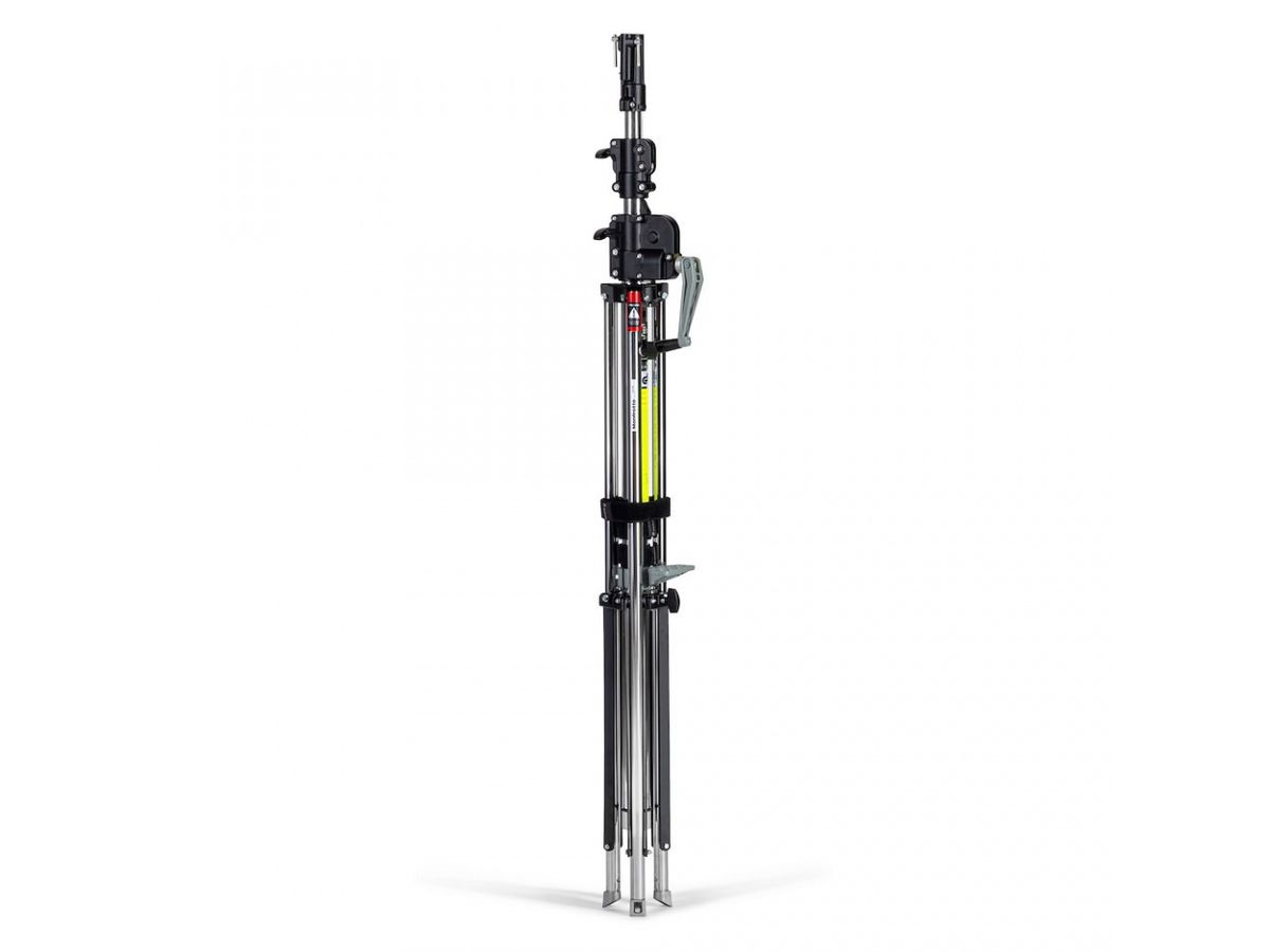 Manfrotto Wind Up Stand Steel 3 S. Silv