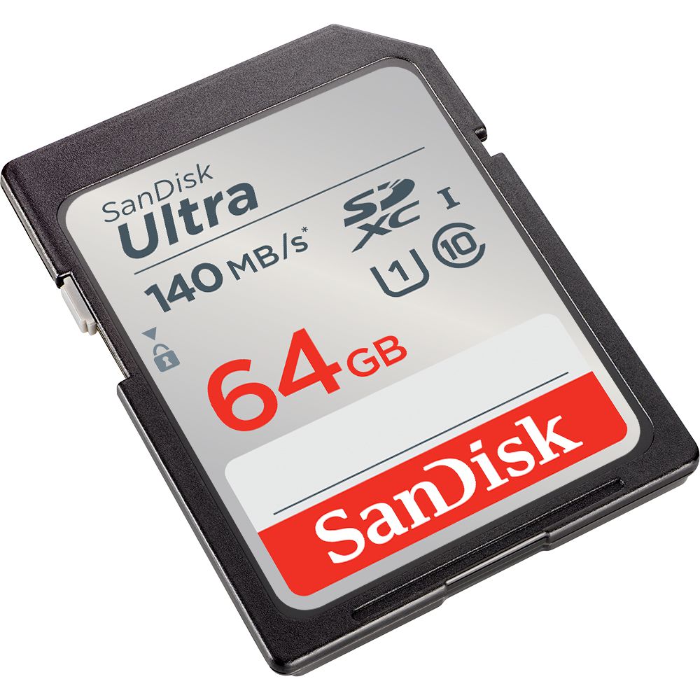 SanDisk Ultra 140MB/s SDXC 64GB