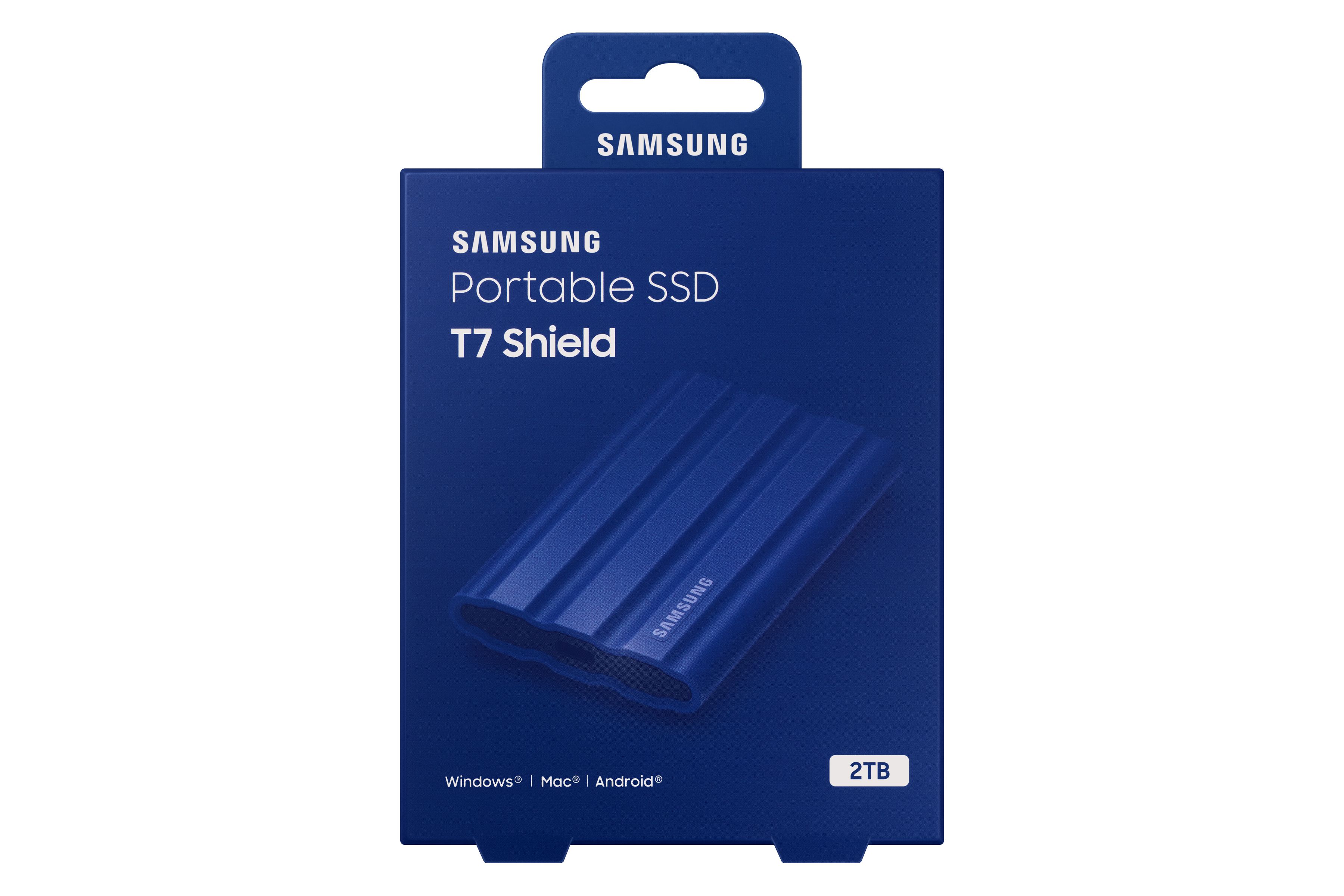 Samsung PSSD T7 Shield 2TB blue