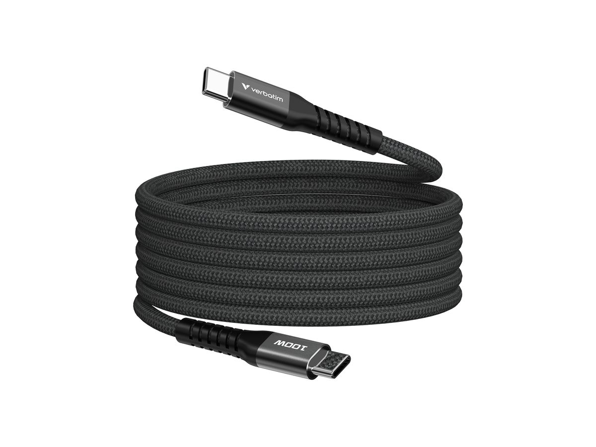 Verbatim Magnetic Cable USB-C 100W Black