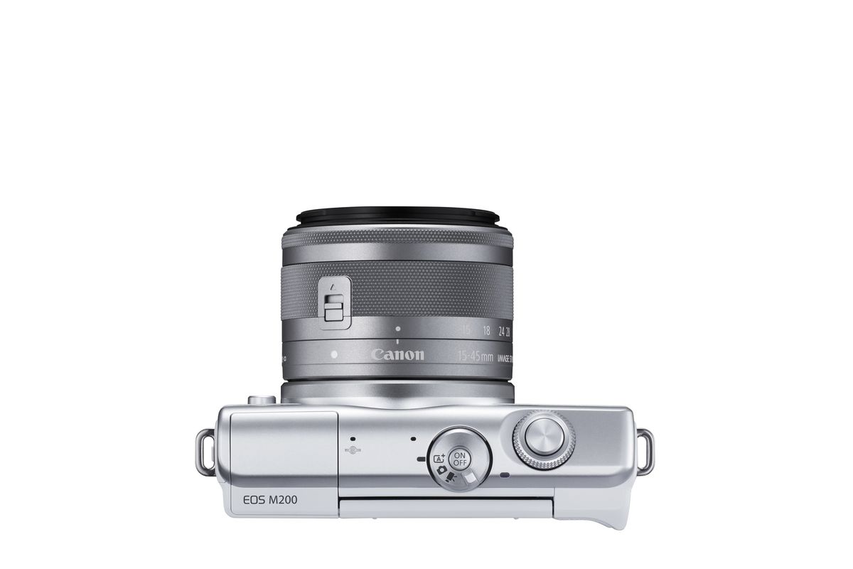 Canon EOS M200 + 15-45mm Weiss