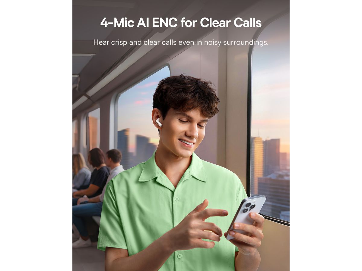 Baseus Bass BP1 NC InEar TWS Earbuds Wh