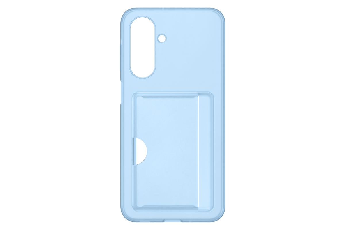 Samsung A17 Card Slot Case Blue