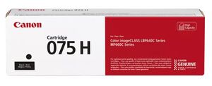 CANON Toner Cartridge 075 H BK