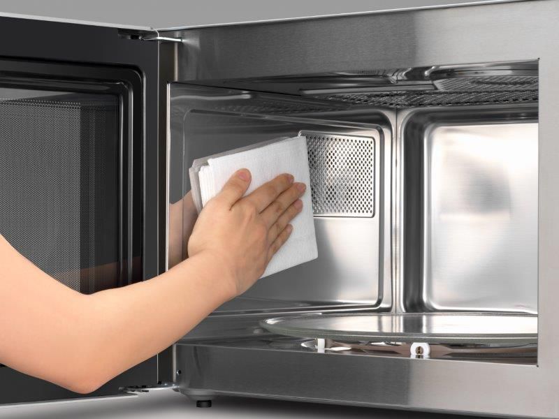 Panasonic Mikrowelle CD88 Kombi silber