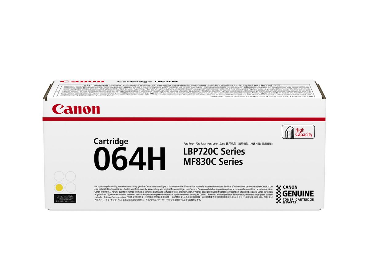Canon Toner 064H Yellow