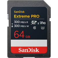 SanDisk Extreme Pro 300MB/s SDXC 64GB