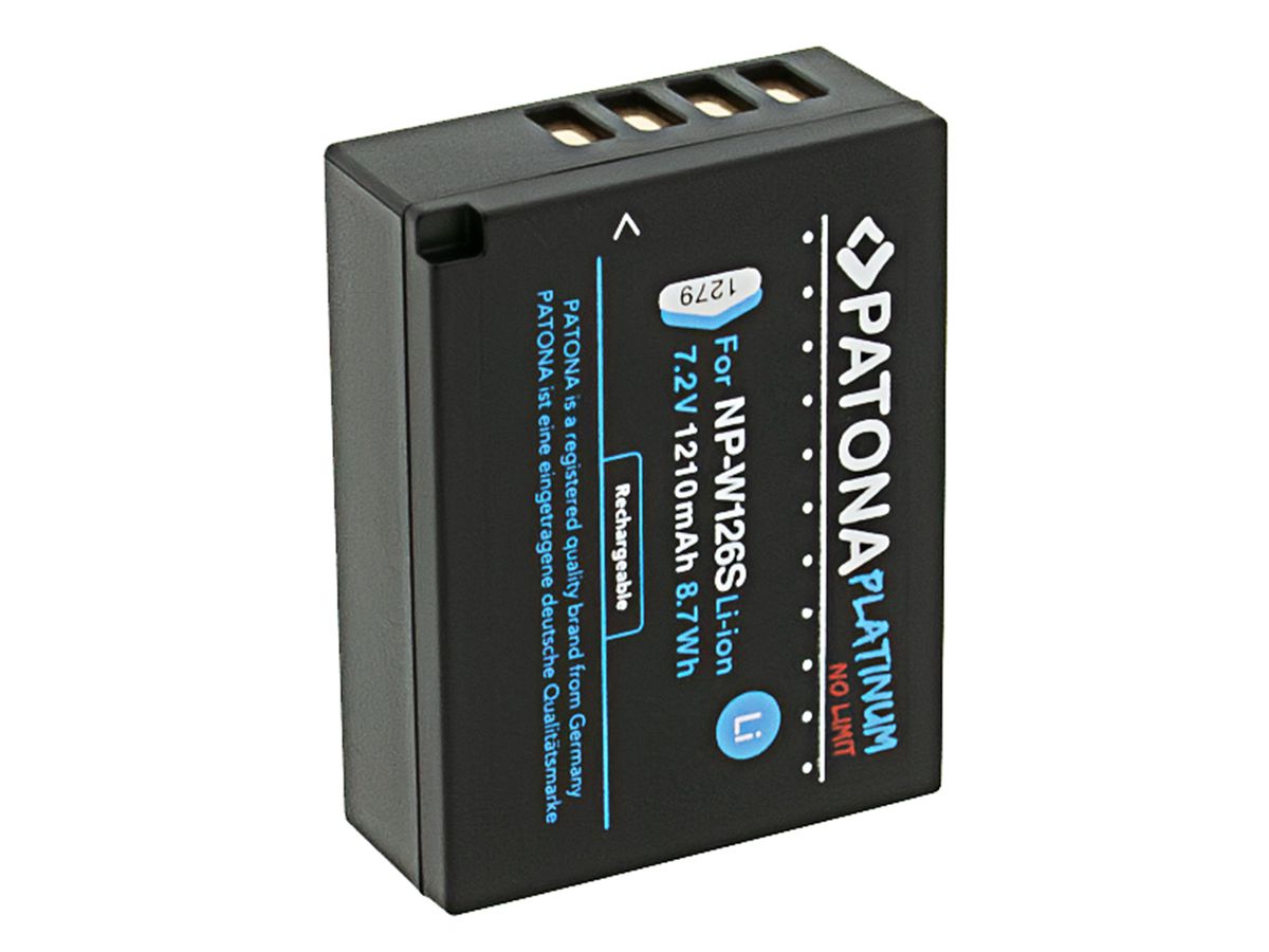 Patona Platinum Batterie Fuji NP-W126S