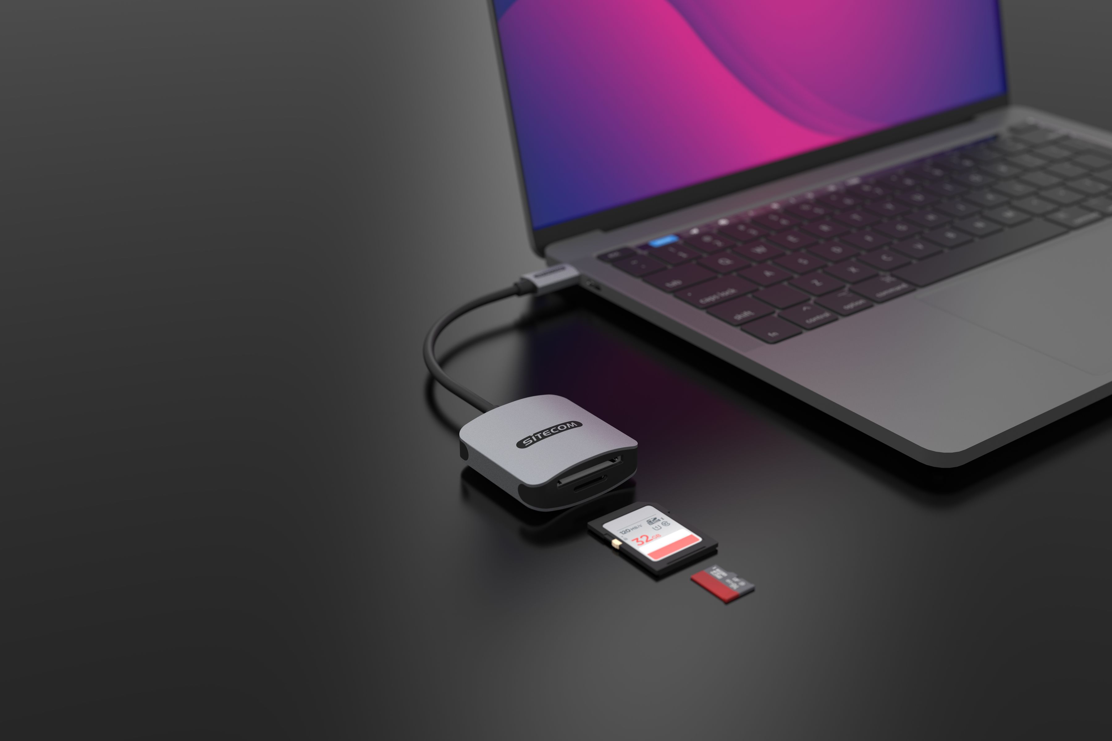 Sitecom USB-C Card Reader UHS I