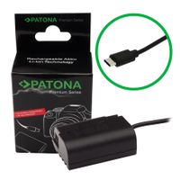 Patona USB-C Input Akku-Adapter BLK-22