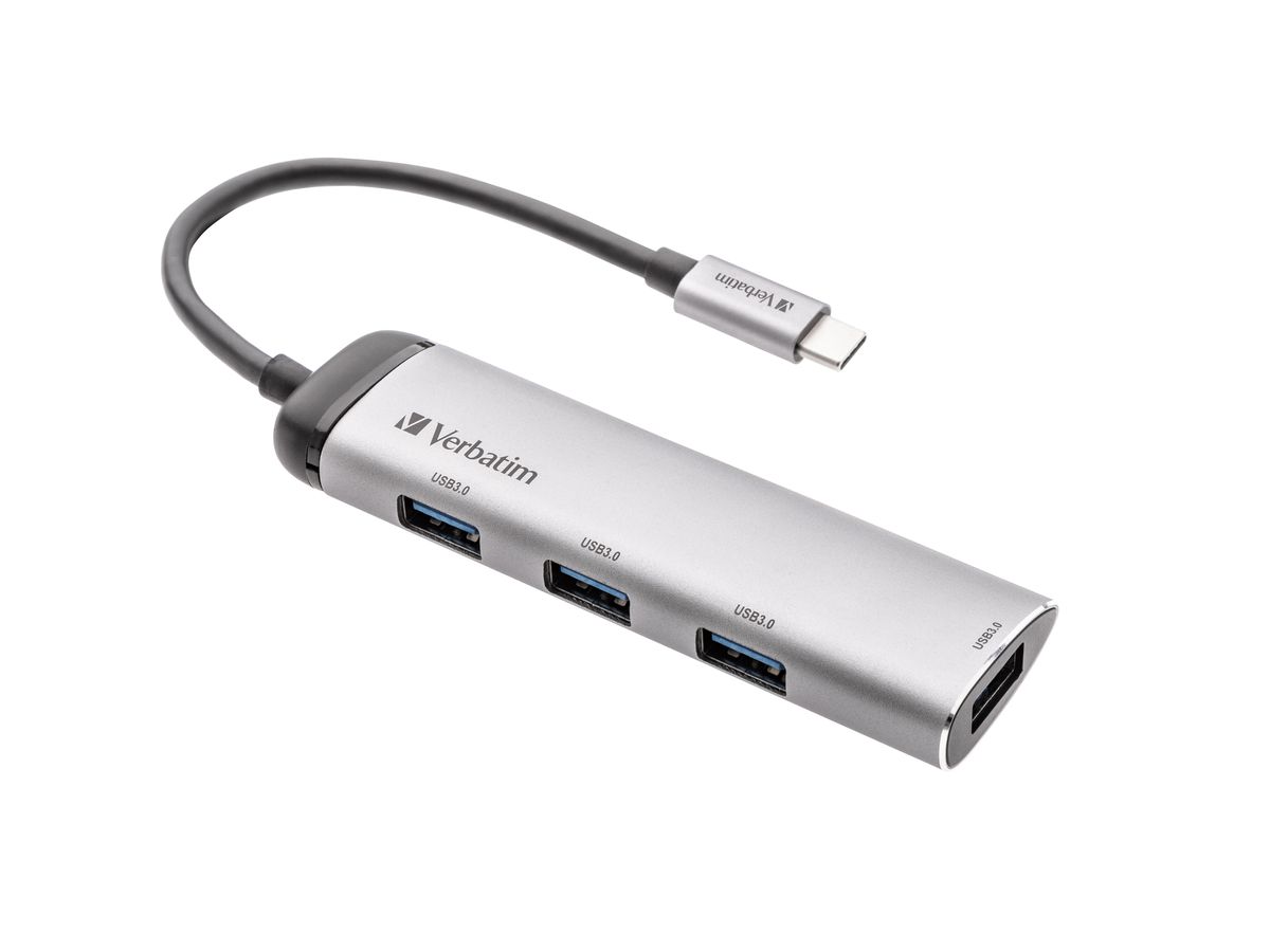 Verbatim USB-C to 4x USB-A Hub