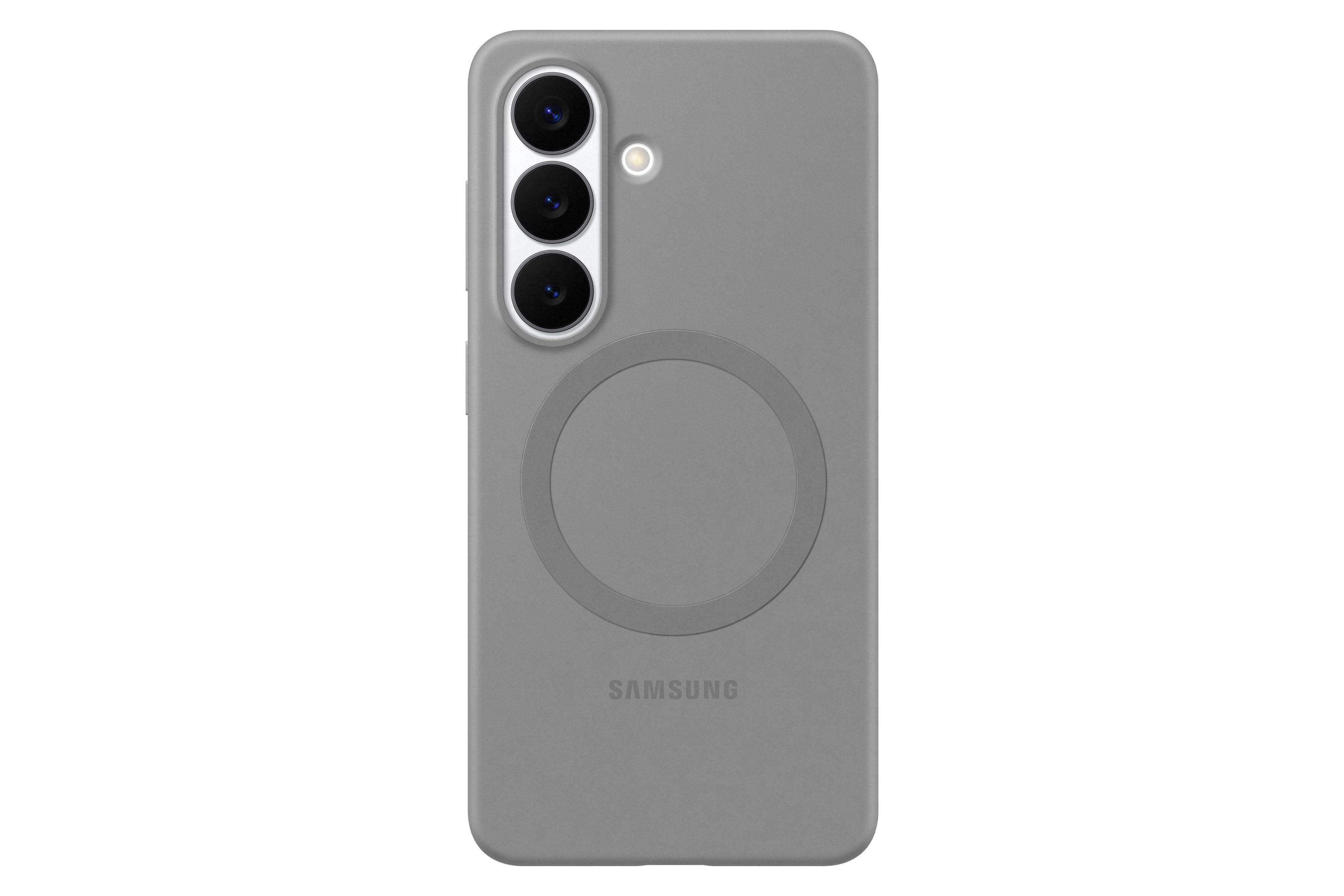 Samsung S26 Silicone Magnet Case Gray
