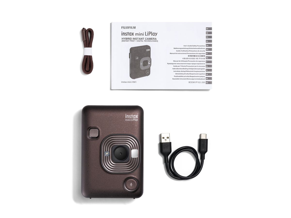 Fujifilm Instax Mini LiPlay Bronze USB-C