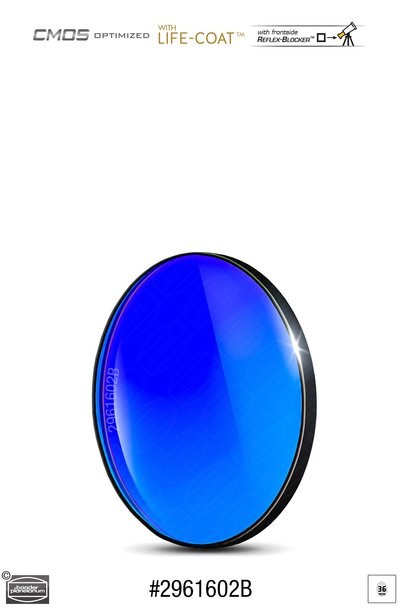 Baader RGB-B 36mm Filter