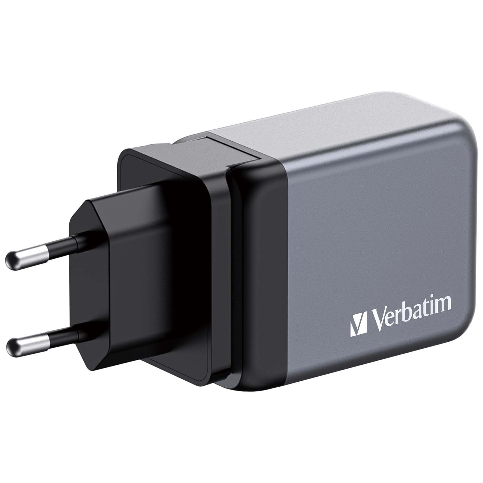 Verbatim GaN 3 Port Charger 65W