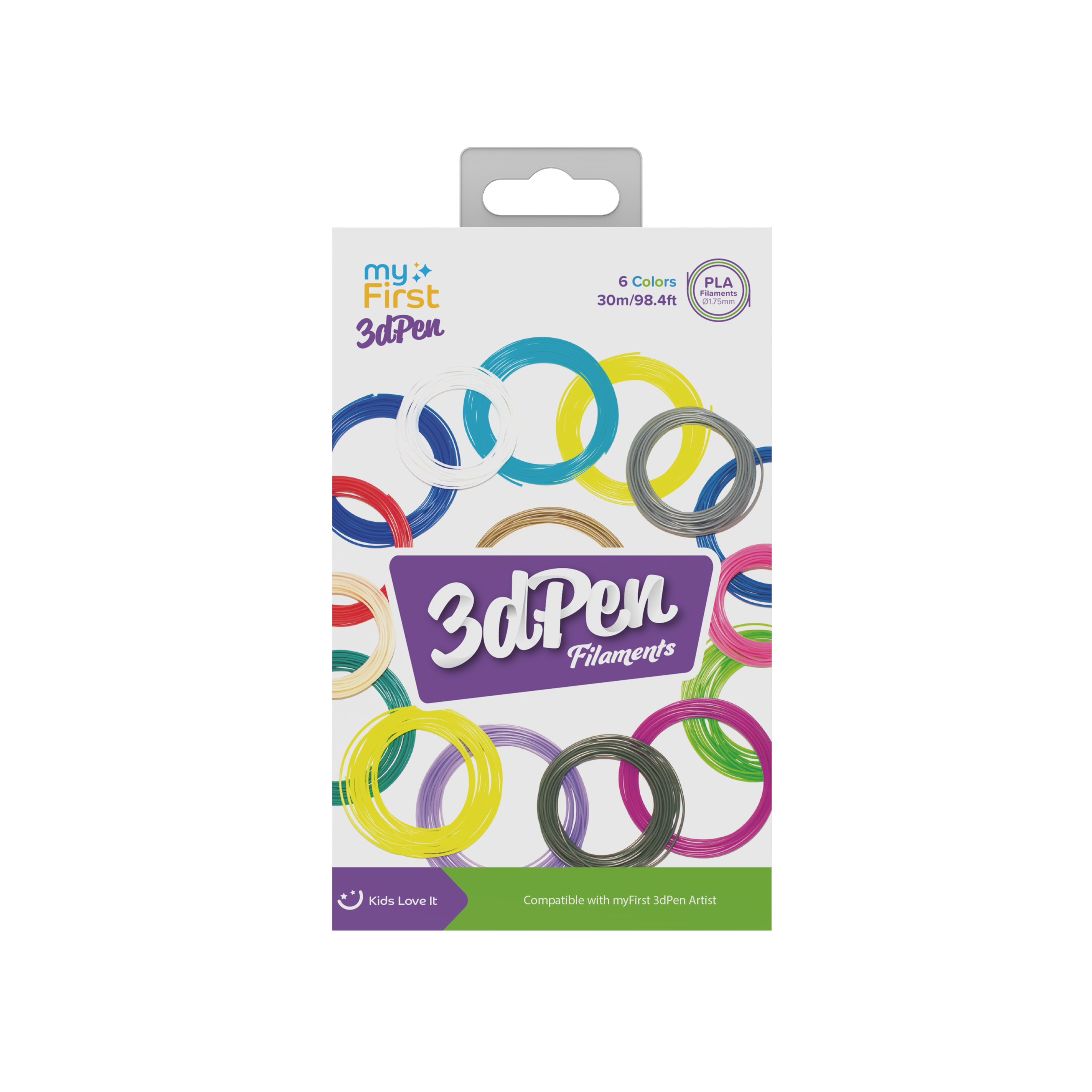 myFirst 3D Pen Artist Filaments Cold Col