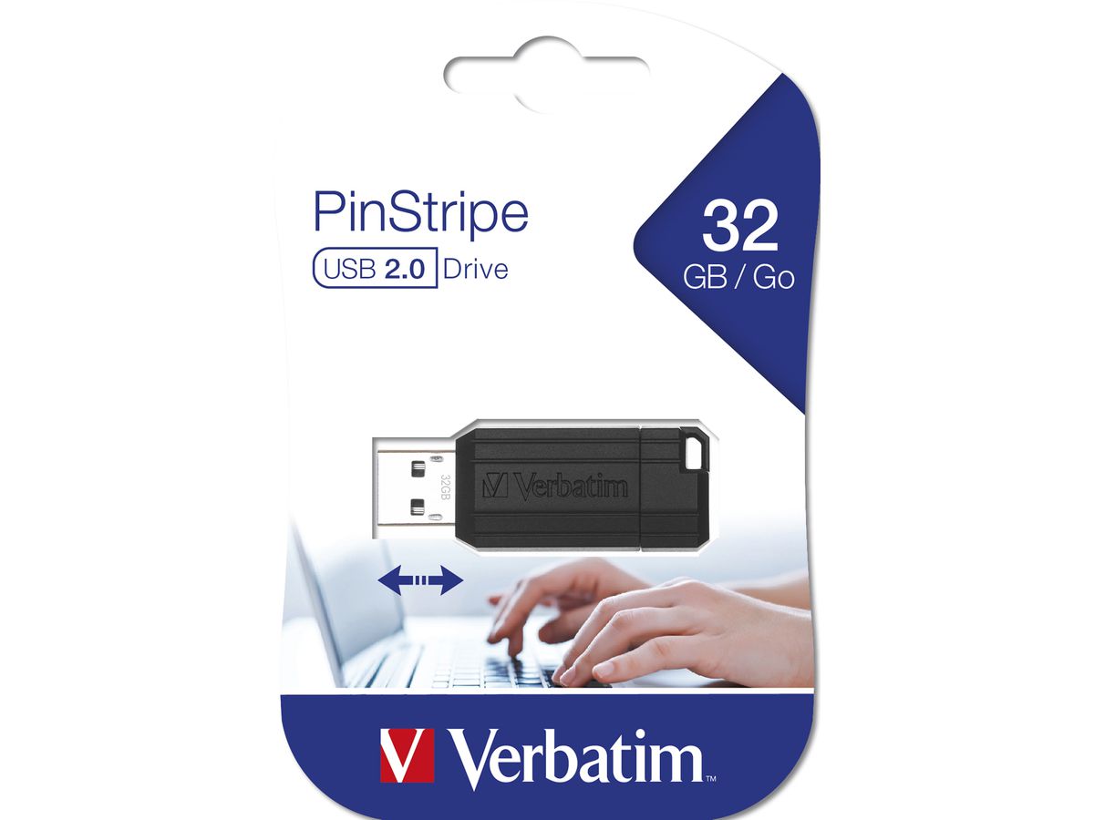 Verbatim Pin Stripe USB 2.0 32GB