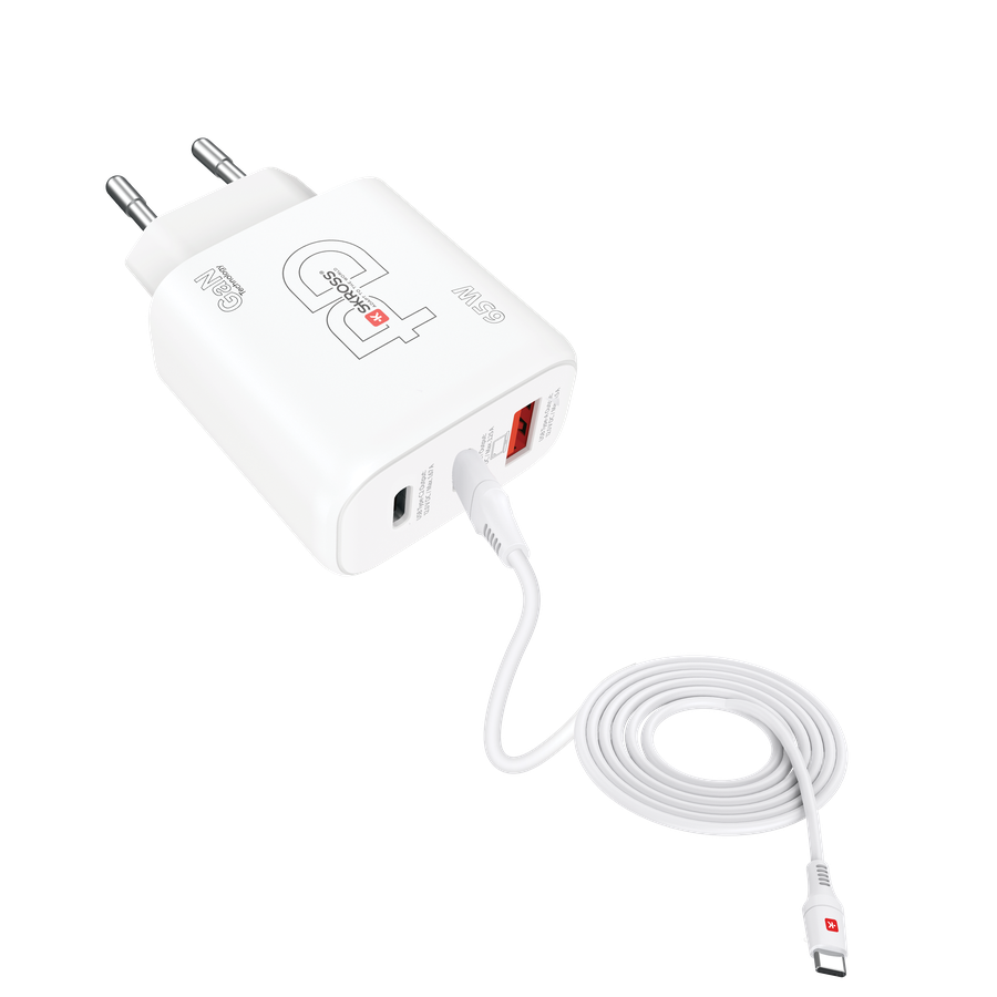 Skross Power Charger EU 65W GaN Combo+