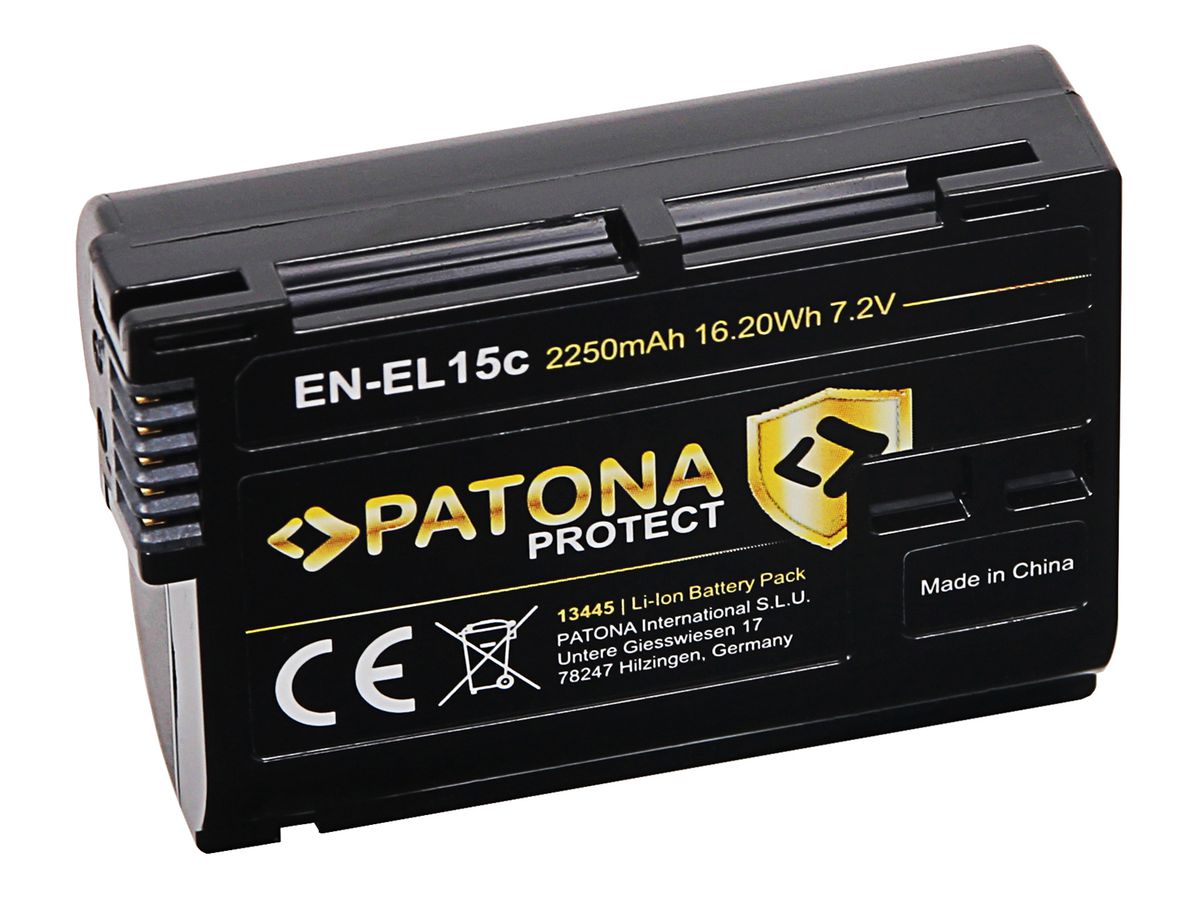 Patona LP-E6P Set Chargeur + 2 Batterie
