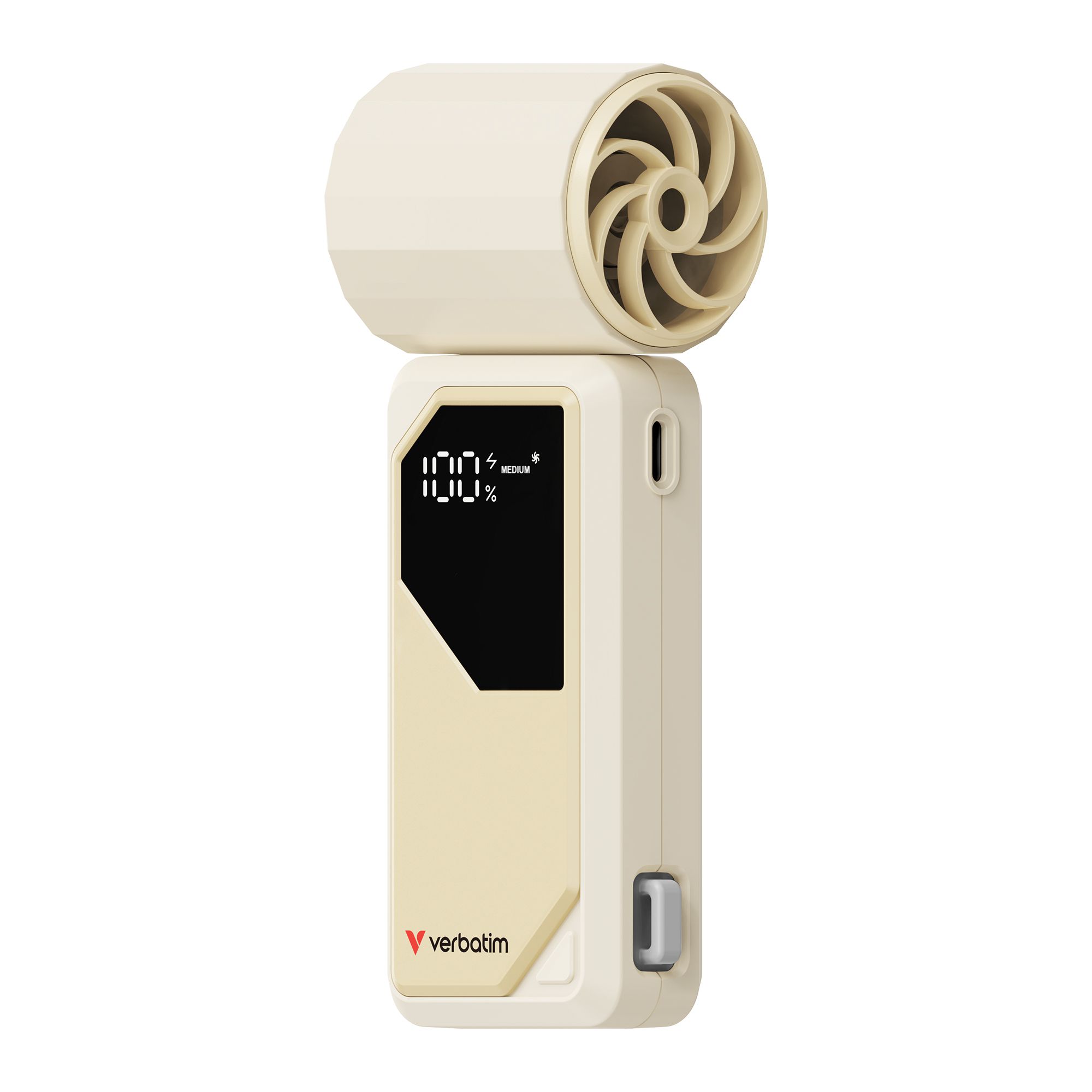 Verbatim AirJet Handheld Fan White