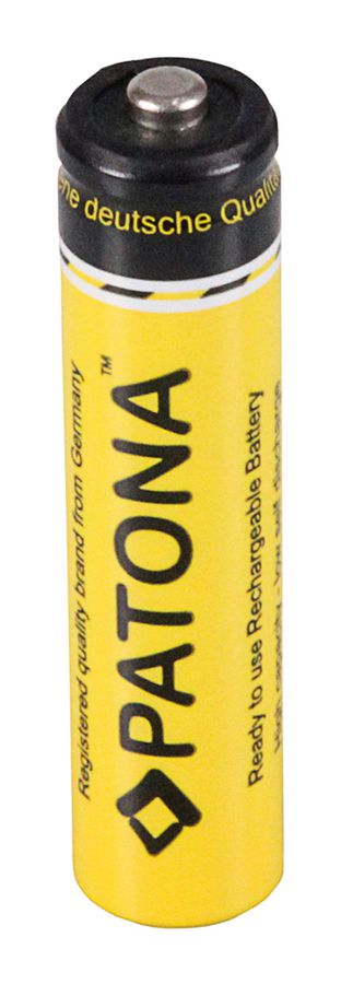 Patona Akku 4x Micro AAA 900mAh NiMH
