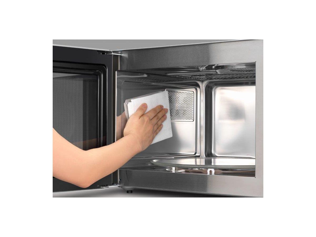Panasonic Mikrowelle CD88 Kombi silber