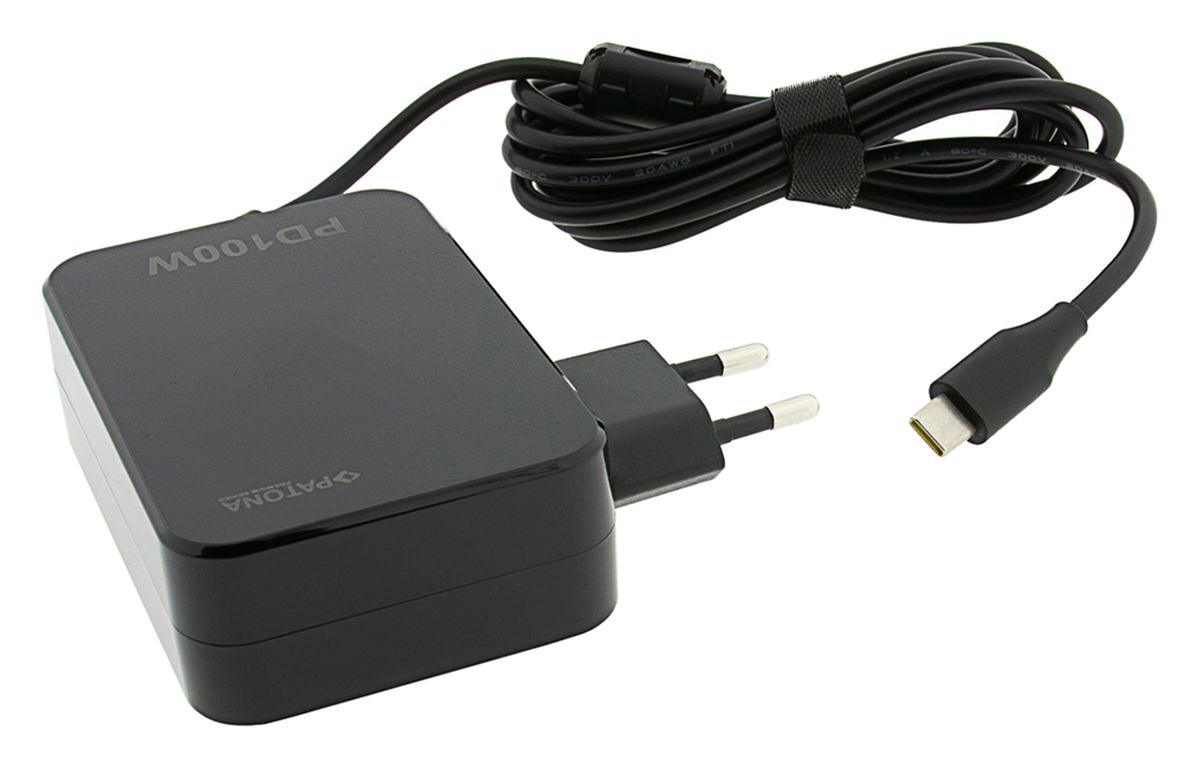Patona PD 100W USB-C Adapter Black