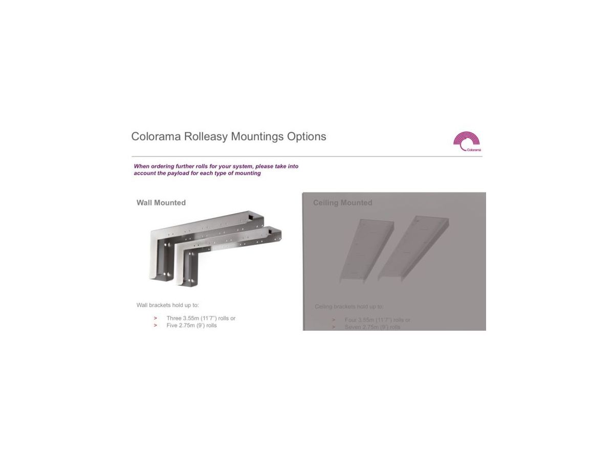 Colorama Rolleasy 2.72m Wall 1xPaper