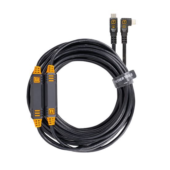 TetherPro Optima 10G USB-C 9.4m RT Blk