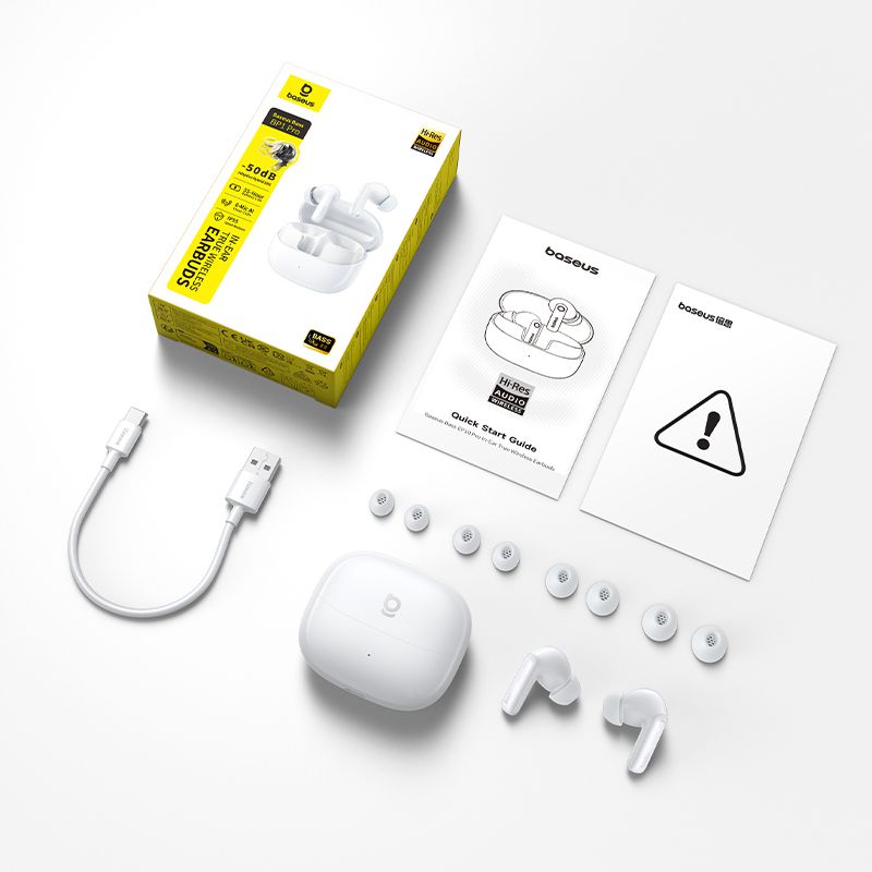 Baseus Bass BP1 Pro InEar TWS Earbuds Wh