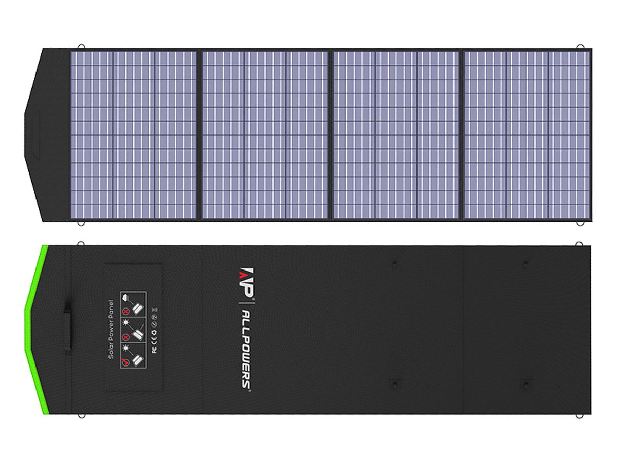 Patona Faltbares 4-fach Solarpanel 200W