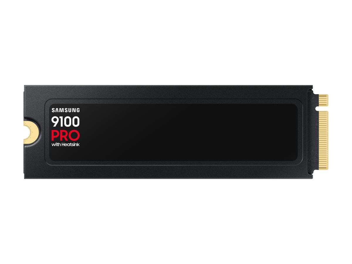 Samsung SSD 9100 PRO NVMe 4TB Heatsink