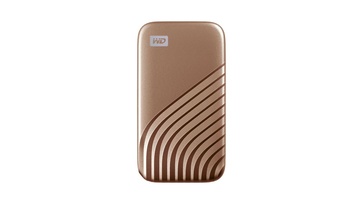 WD My Passport SSD 1TB gold