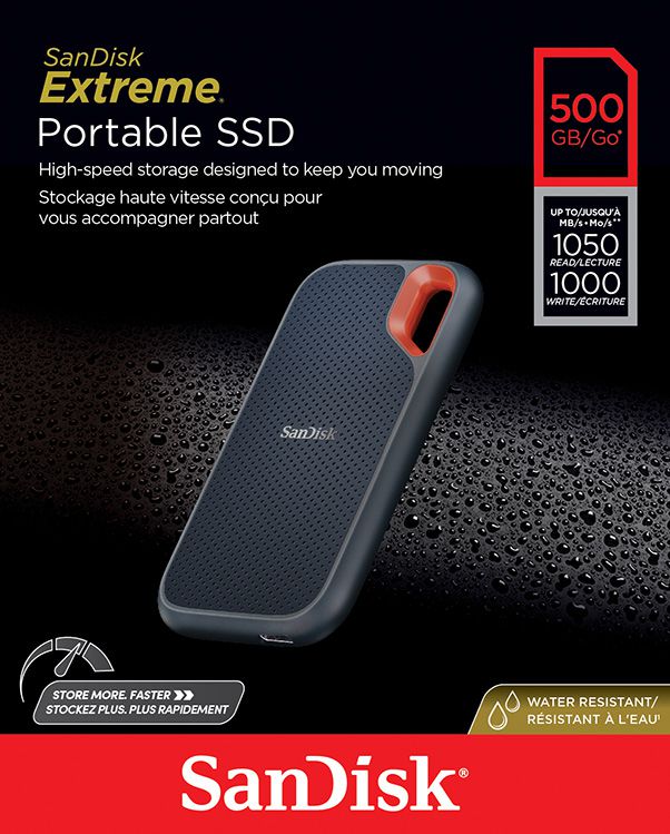 SanDisk Extreme Portable SSD 500GB V2