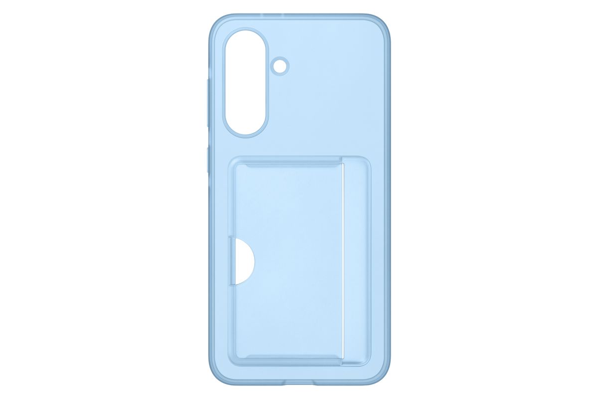 Samsung A36 Card Slot Case Blue