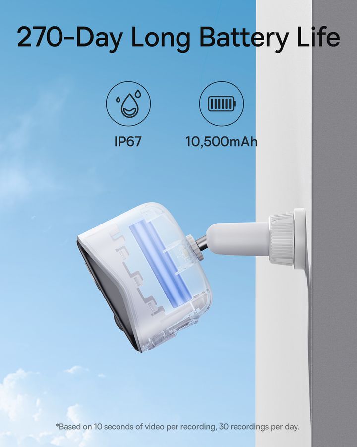 Baseus N1+ Outdoor Camera 2K 4CamKit