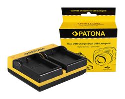 Patona Ladegerät Dual USB Nikon EN-EL9